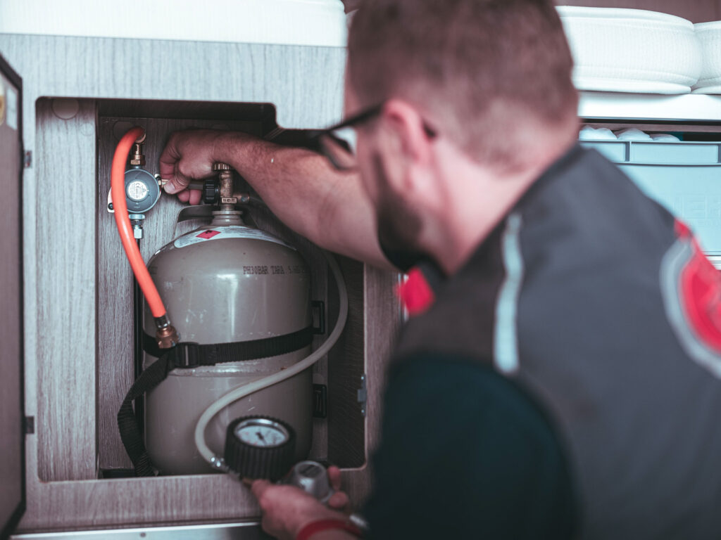 prüfung campinggas anlage